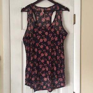 Free people racerback top size L